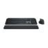Logitech MX Keys S Combo - Performance Wireless Keyboard and Mouse with Palm Rest, Customizable Illumination, Bluetooth, USB C, Mac - Graphite